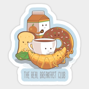 The Real Breakfast Club Sticker